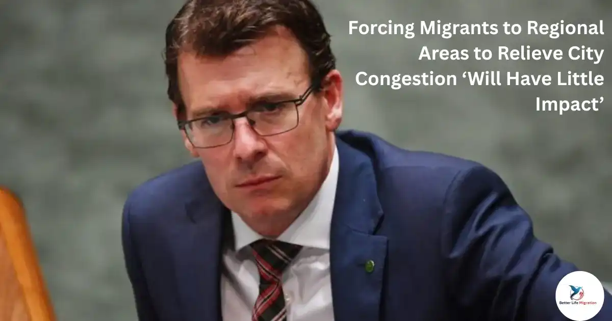 Read more about the article Forcing migrants to regional areas to relieve city congestion will have little impact