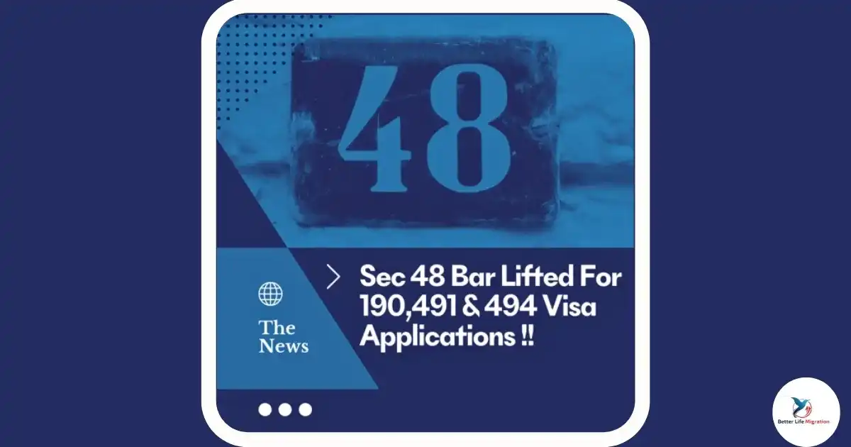 Read more about the article SEC 48 BAR REMOVAL