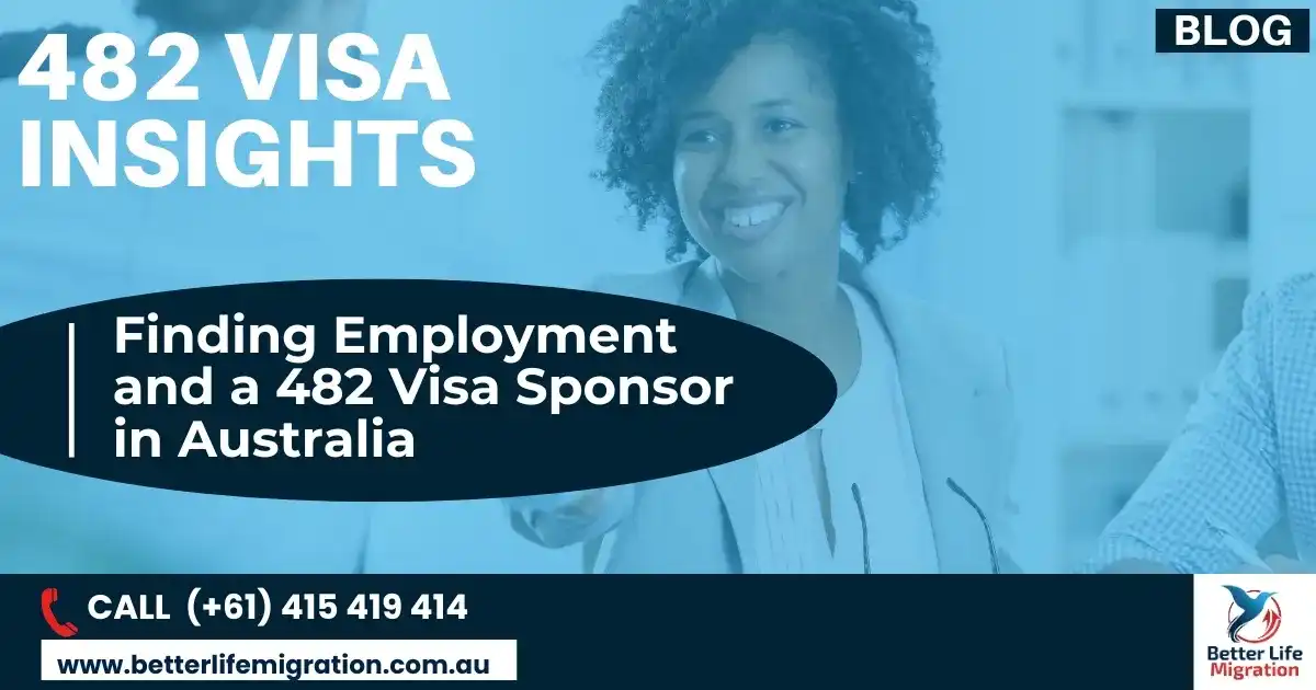 Read more about the article Finding Employment and a 482 Visa Sponsor in Australia