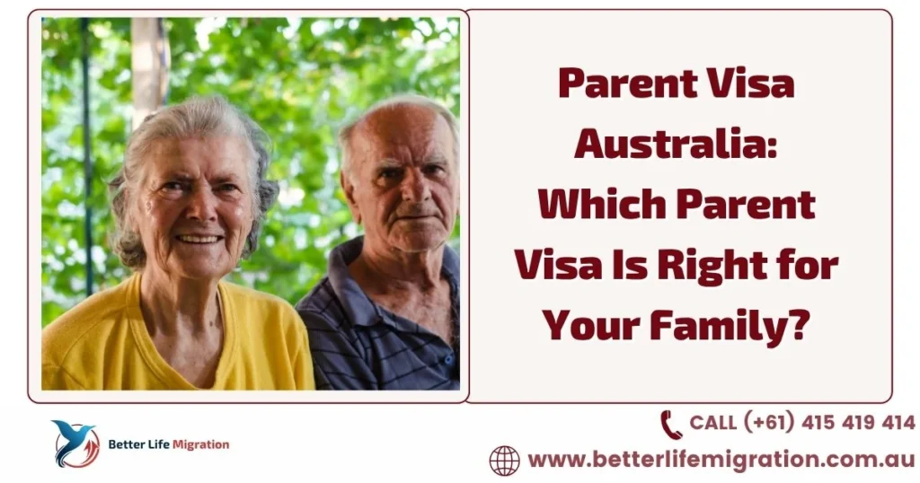 Parent Visa Australia guide comparing visa options to help families choose the right parent visa